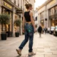 Streetwear Y2K embroidered jean pants - Image 4